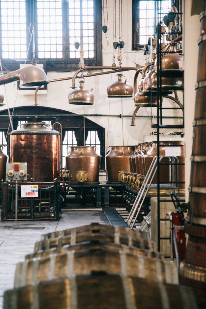 Visite guidée de la distillerie du palais Bénédictine. crédit photo : Clara Ferrand - blog Wildroad