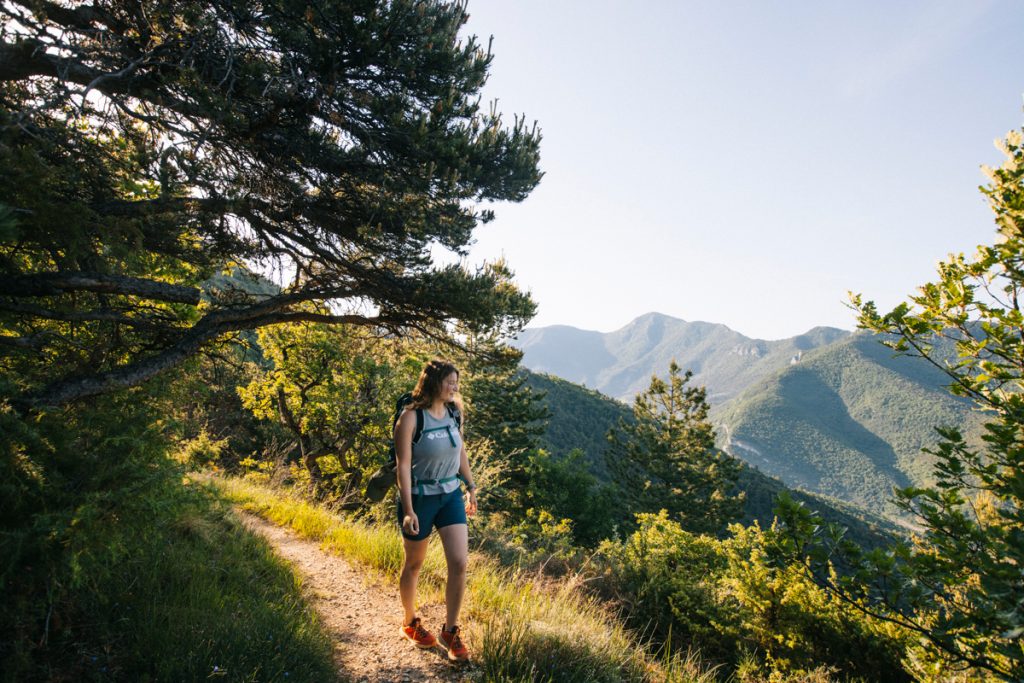 Randonnée dans la vallée de la Drôme. crédit photo : Clara Ferrand - blog WIldroad
