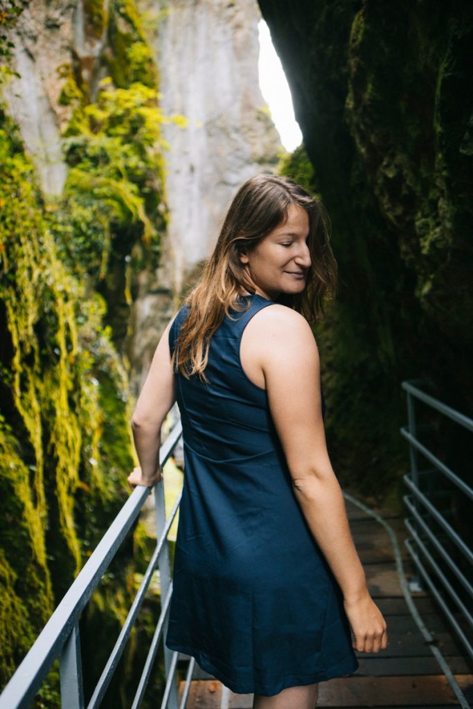 La robe de randonnée explore de Quechua. crédit photo : Clara Ferrand - blog Wildroad
