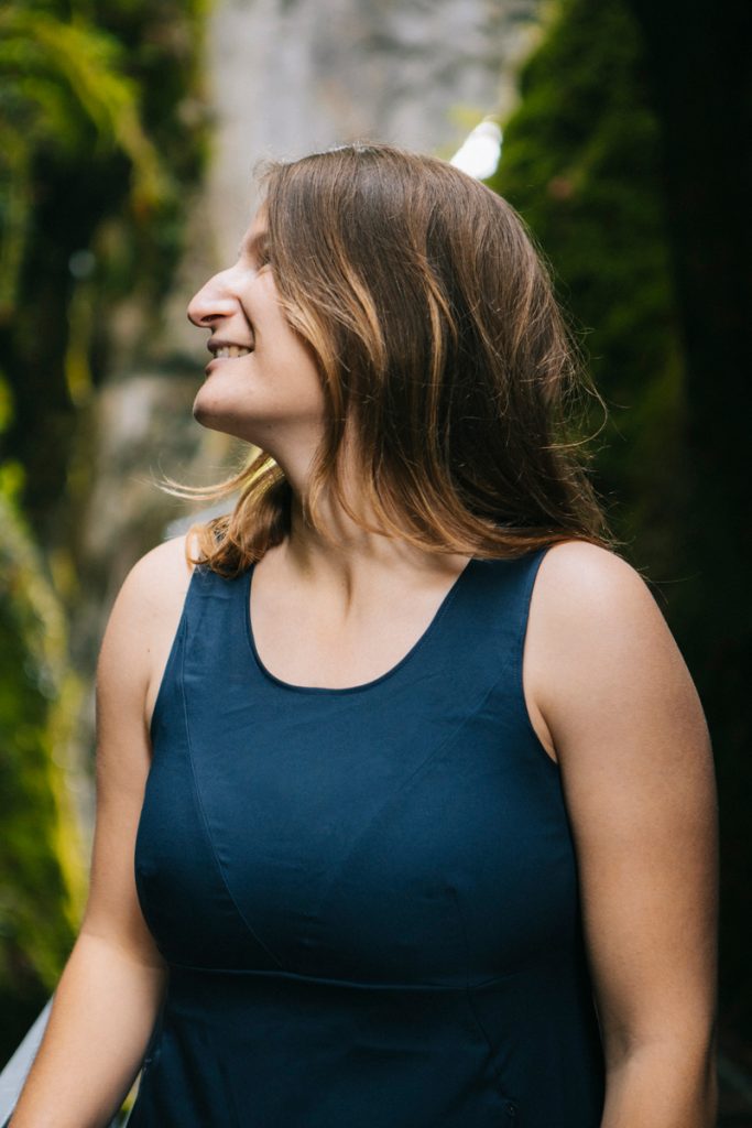 La robe de Quechua Explore pour randonner féminine. crédit photo : Clara Ferrand - blog Wildroad 