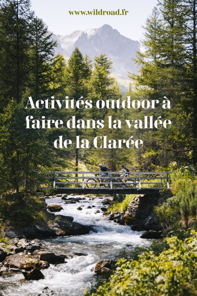 Les activités outdoor à faire dans la vallée de la Clarée en été. VTT, escalade, randonnée bivouac, pour découvrir le massif des Cerces. crédit photo : Clara Ferrand - blog Wildroad #hautesalpes #massifdescerces #vttae #escalade
