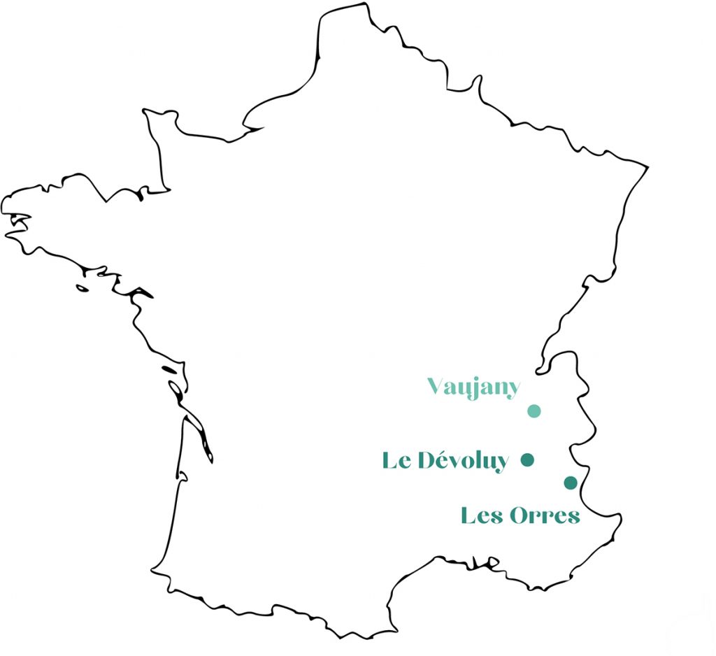 un été dans les Alpes Françaises. crédit design : Clara Ferrand - blog Wildroad