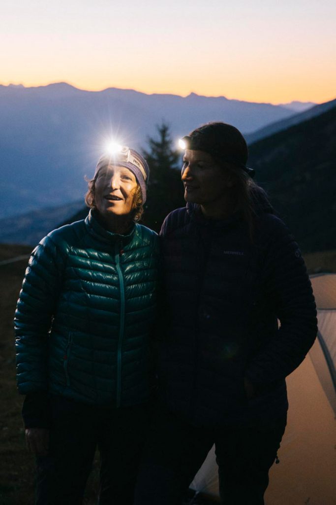Faire une nuit en bivouac dans les Alpes françaises. crédit photo : Clara Ferrand - blog Wildroad