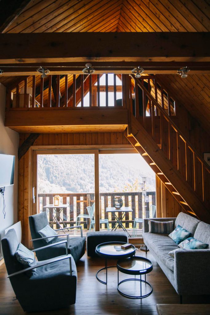 Hébergement en chambre d'hôte à Vaujany. crédit photo : Clara Ferrand - blog Wildroad