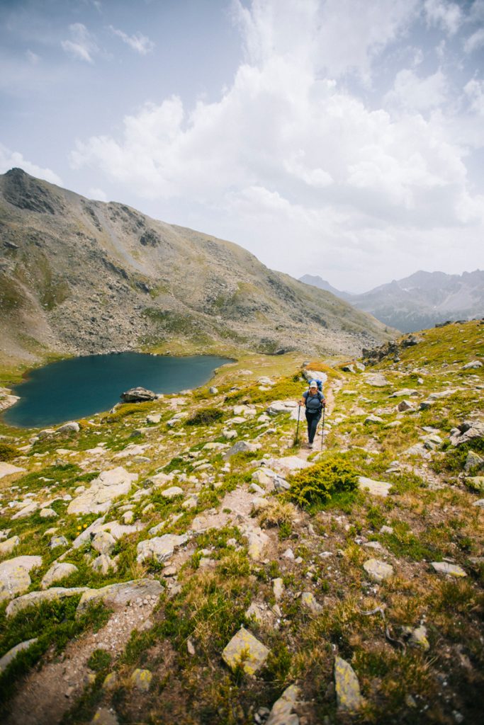 Le lac du Serpent dans la vallée de la Clarée. crédit photo : Clara Ferrand - blog Wildroad