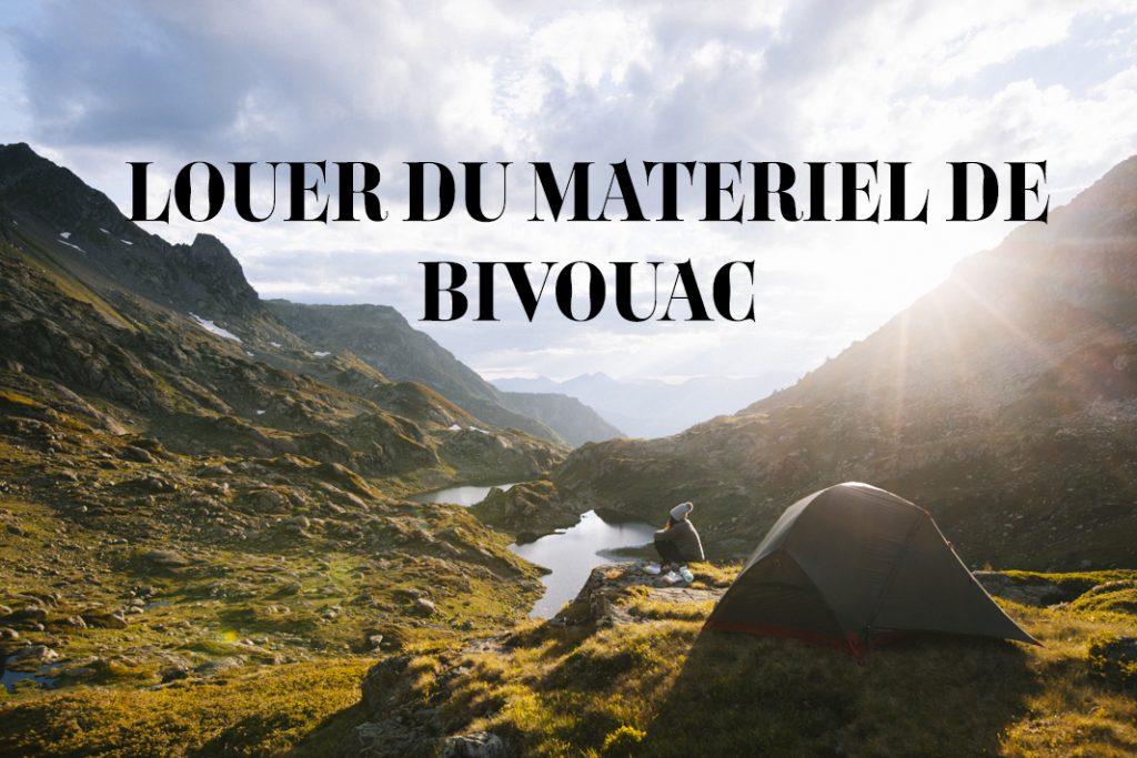 Louer du matériel de Bivouac pour un trek. crédit photo : Clara Ferrand - blog Wildroad