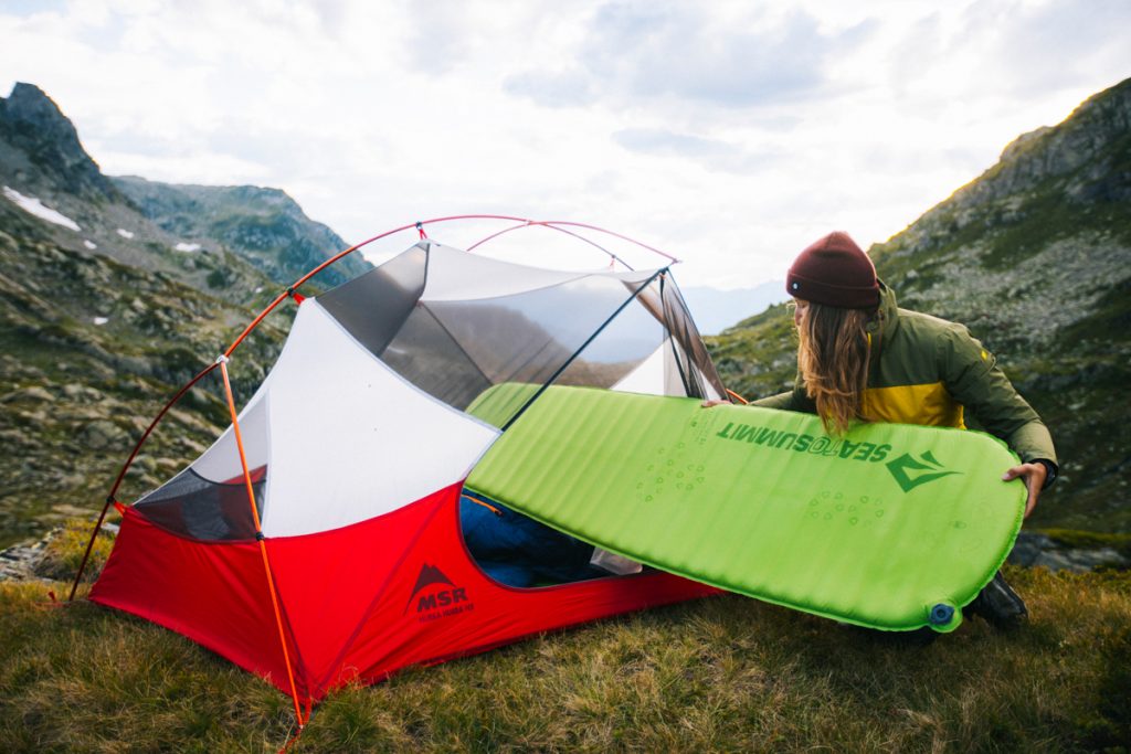 Materiel de location haut de gamme pour un trek. crédit photo : Clara Ferrand - blog Wildroad