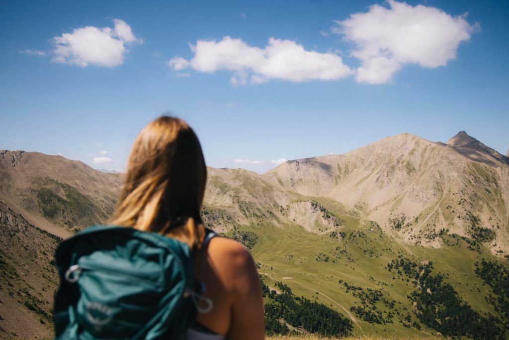 Les paysages des Orres dans les Alpes du sur. crédit photo : Clara Ferrand - blog Wildroad