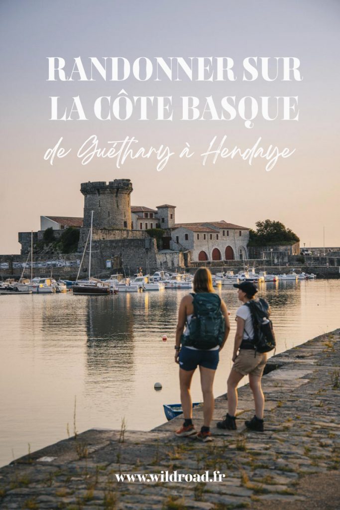 Randonnée sur la côte basque de Guéthary à Hendaye en passant par Saint-jean-de-Luz. crédit photo : Clara Ferrand - blog WIldroad #paysbasque #cotebasque #france #hendaye #saintjeandeluz #vauban #sejourenfrance