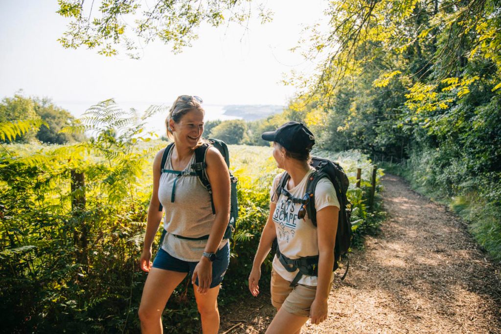 Randonnée sur le sentier du littoral entre Saint-jean-de-Luz et Hendaye. crédit photo : Clara Ferrand - blog Wildroad