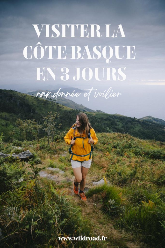 Visiter la côte Basque en 3 jours de randonnée et voilier, un séjour entre terre et mer à la découverte des village côtier français et espagnoles. crédit photo : Clara Ferrand - blog WIldroad #paysbasque #hendaye #france #cotebasque #espagne #saintjeandeluz #guethary