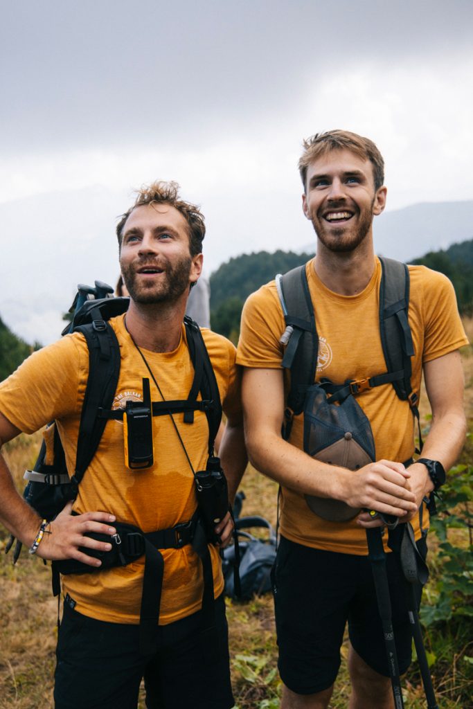 Les guides du staff de Balkan trail. crédit photo : Clara Ferrand - blog Wildroad
