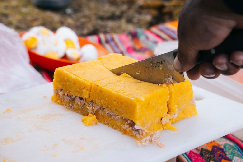 Quels sont les repas sur le tour du Huayhuash au Pérou. crédit photo : Clara Ferrand - blog Wildroad
