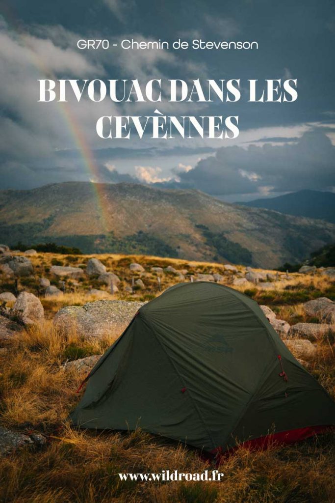 Bivouac et randonnée sur le chemin de Stevenson en Lozère : 3 jours dans le parc national des Cévennes. crédit photo : Clara Ferrand - blog Wildroad #cévennes #occitanie #GR70 #chemindestevenson #randonnée