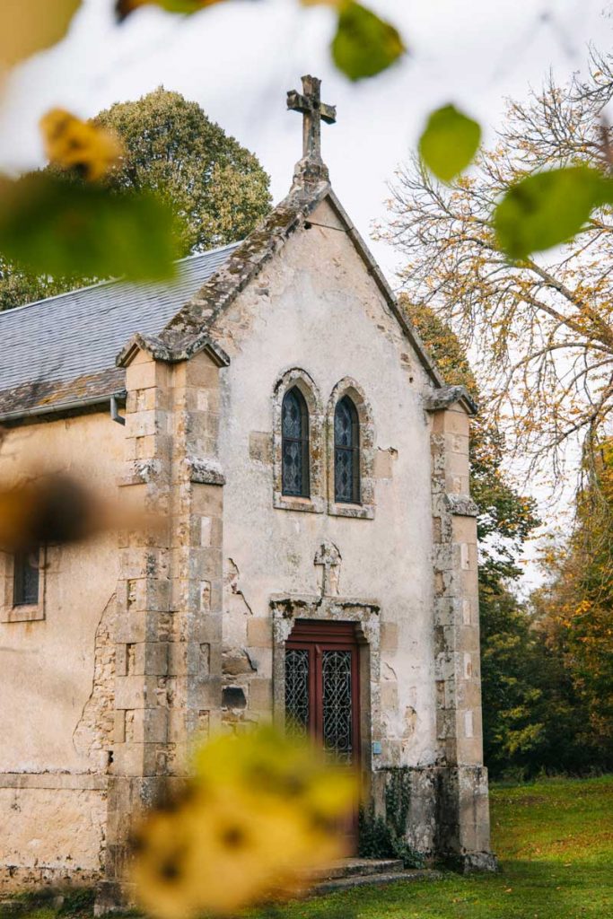 La Chapelle de l'hébergement de l'Abbaye du Palais à Bourganeuf. crédit photo : Clara Ferrand - blog Wildroad