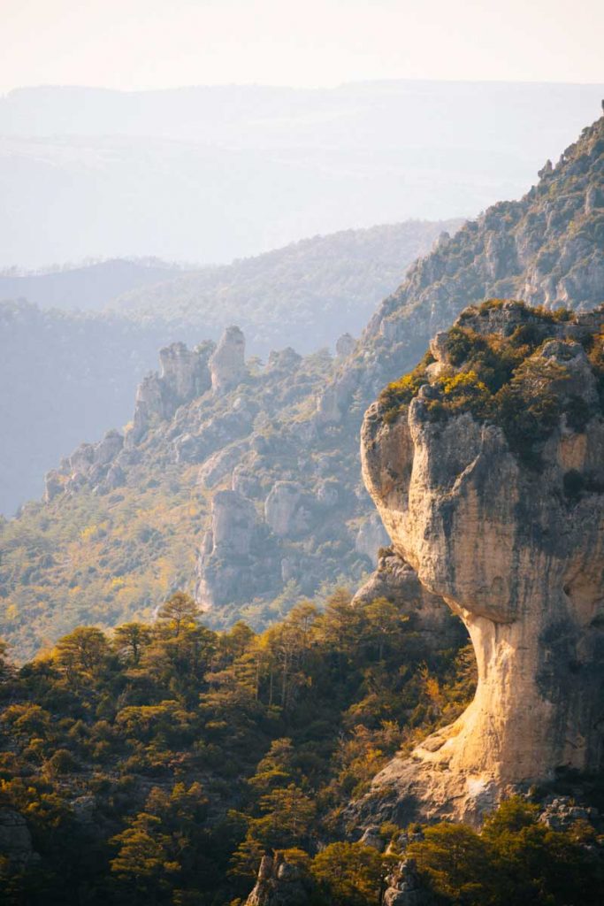 Les gorges du Tarn les randonnée à faire en hors saison. crédit photo : Clara Ferrand - blog Wildroad