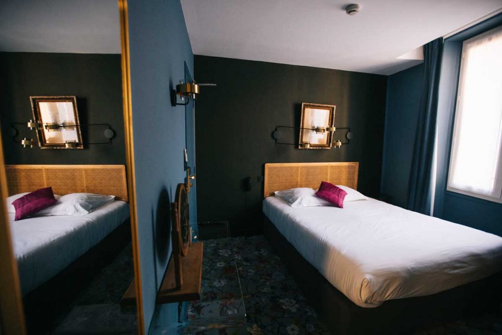 Hébergement à l'hôtel le Naad au centre ville de Sarlat. crédit photo : Clara Ferrand - blog Wildroad