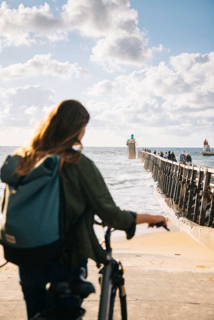 Visiter Capbreton et son golf à côté de l'estacade. crédit photo : Clara Ferrand - blog Wildroad