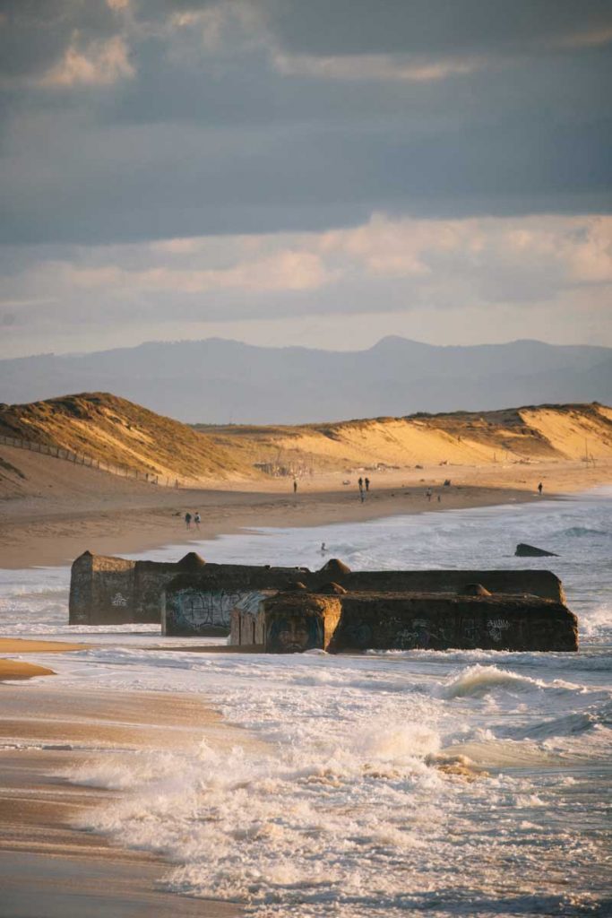 Les Landes et la magnifique plage de Santocha. crédit photo : Clara Ferrand - blog Wildroad