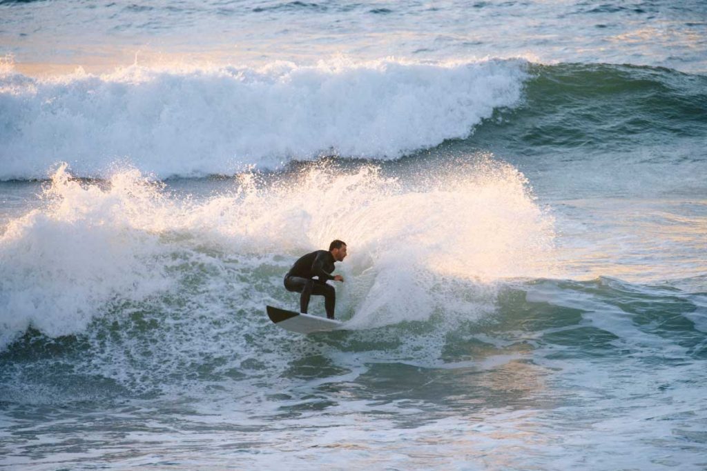 Les surfeurs des Landes. crédit photo : Clara Ferrand - blog Wildroad