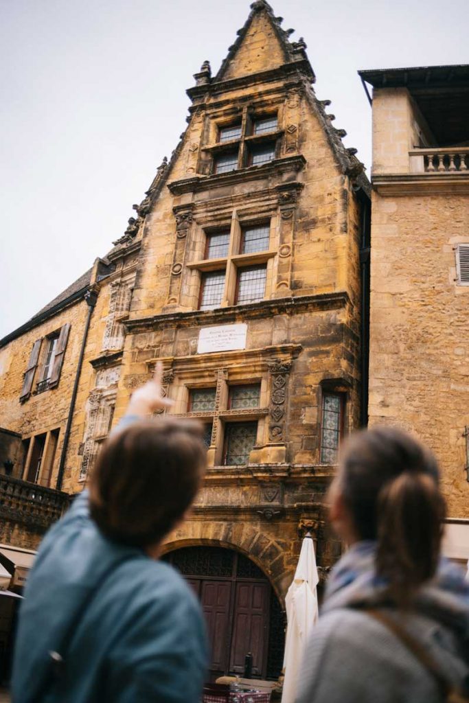 Maison d'Étienne de la Boétie à Sarlat dans le Périgord. crédit photo : Clara Ferrand - blog Wildroad