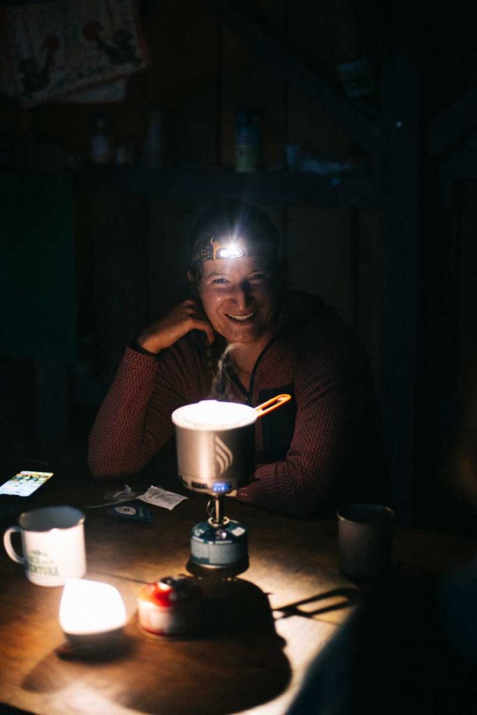 Une nuit en refuge non gardée sur le Chemin de Stevenson. crédit photo : Clara Ferrand - blog Wildroad