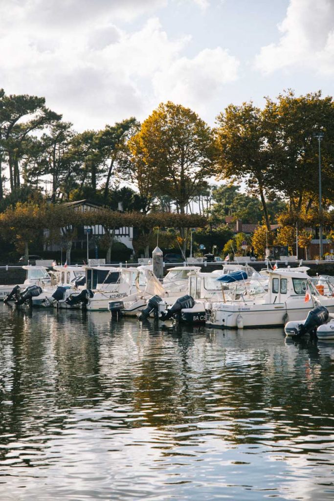 Le port de plaisance de Capbreton. crédit photo : Clara Ferrand - blog Wildroad