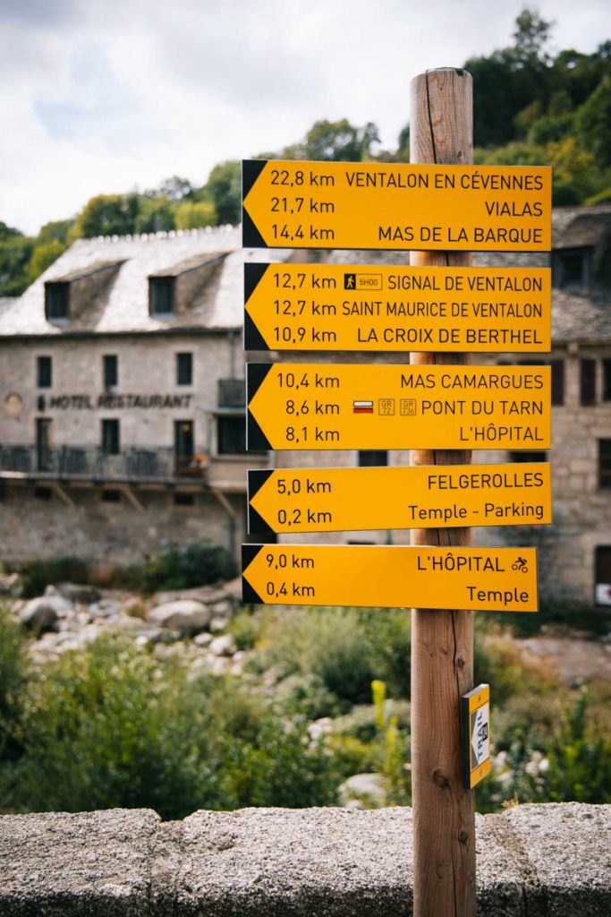 Les étapes du GR70 : du bleymard au Pont-de-Montvert. crédit photo : Clara Ferrand - blog Wildroad