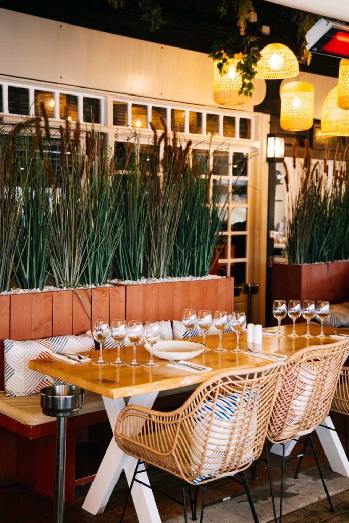 Le restaurant de l'Odile à Vieux Boucau. crédit photo : Clara Ferrand - blog Wildroad
