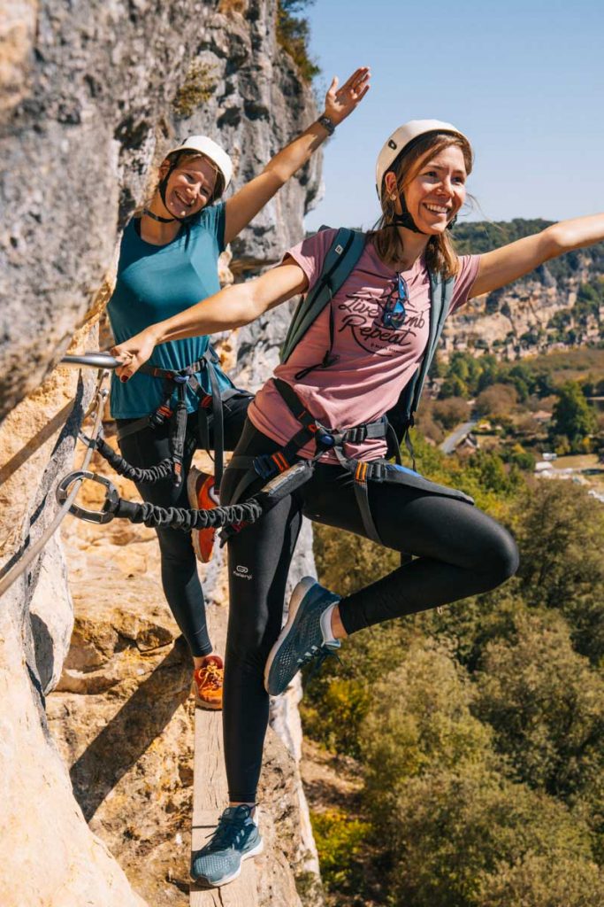 Activités familiale en Dordogne: visiter les jardins et faire la via ferrata de Marqueyssac. crédit photo : Clara Ferrand - blog Wildroad