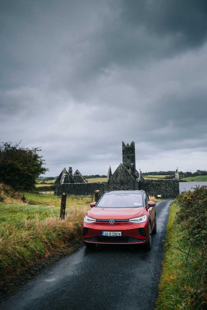 L'abbaye de Faire au nord de Ballina. crédit photo : Clara Ferrand - blog Wildroad