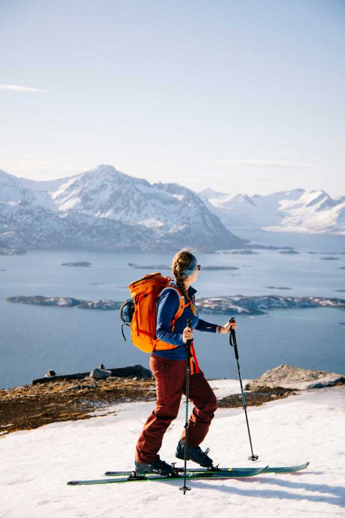 Faire du ski de randonnée en Norvège : quelle est la bonne période ? crédit photo : Clara Ferrand - blog Wildroad
