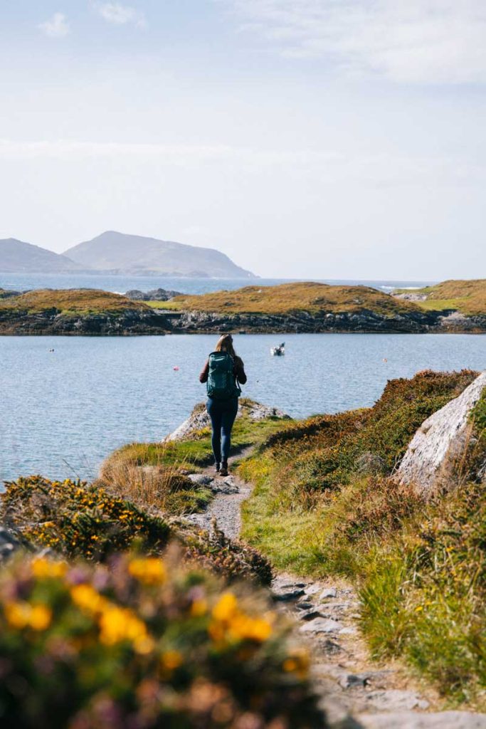 Randonner sur la péninsule d'iveragh en suivant Kerry way. crédit photo : Clara Ferrand - blog Wildroad