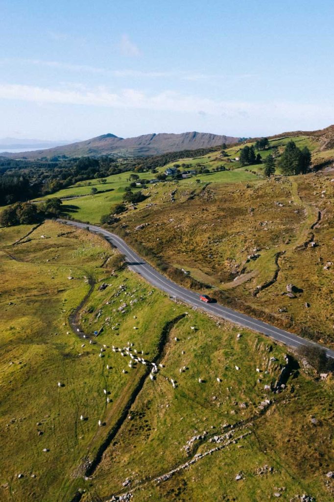 La péninsule d'iveragh dans le comté de Kerry. crédit photo : Clara Ferrand - blog Wildroad