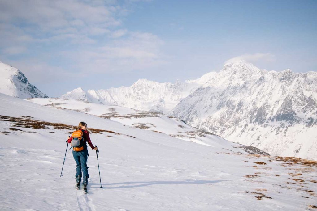 Que faire dans Alpes de linge en hiver : ski de randonnée, visite etc. crédit photo : Clara Ferrand - blog Wildroad