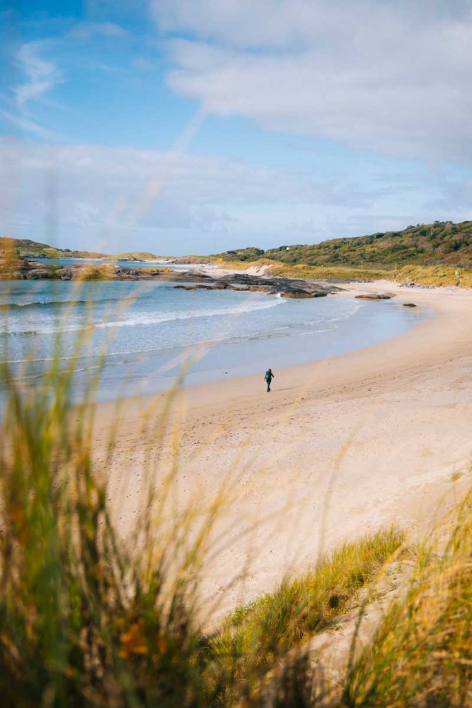 Sand and dunes de Derrynane national historic park. crédit photo : Clara Ferrand - blog Wildroad
