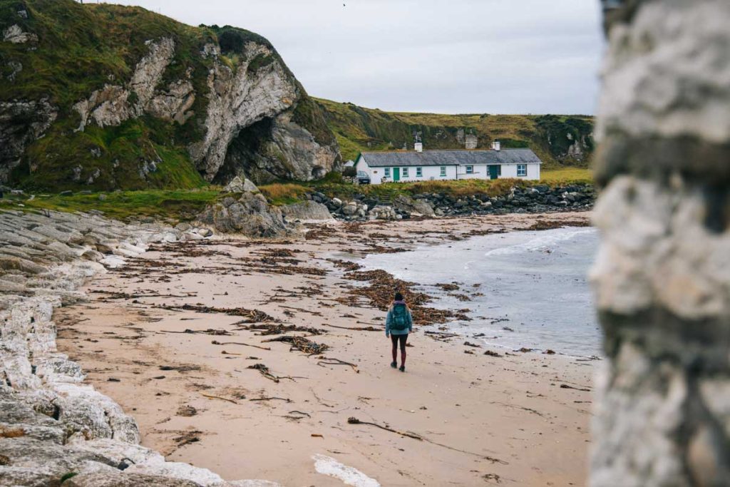 Le port de Ballintoy lieu de tournage de Game Of Throne. crédit photo : Clara Ferrand - blog Wildroad