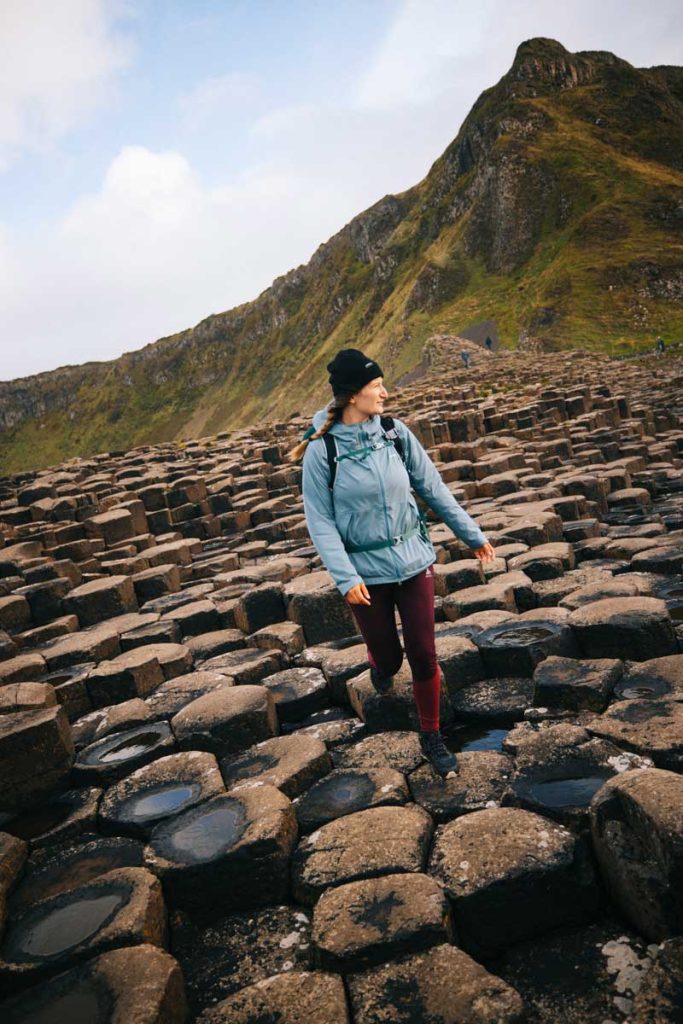 La chaussée des géants en Irlande du Nord. crédit photo : Clara Ferrand- blog Wildroad