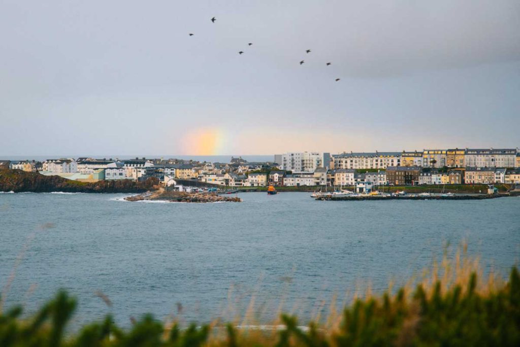La ville balnéaire de Portrush. crédit photo : Clara Ferrand - blog Wildroad