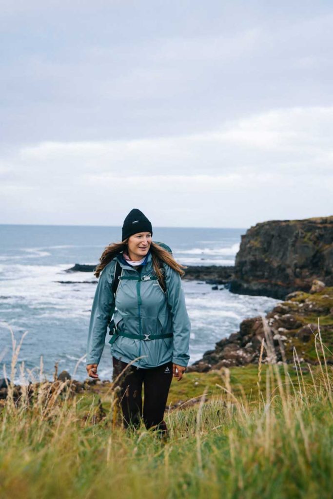Le sentier entre Portstewart et Portrush sur la côte. crédit photo : Clara Ferrand - blog Wildroad