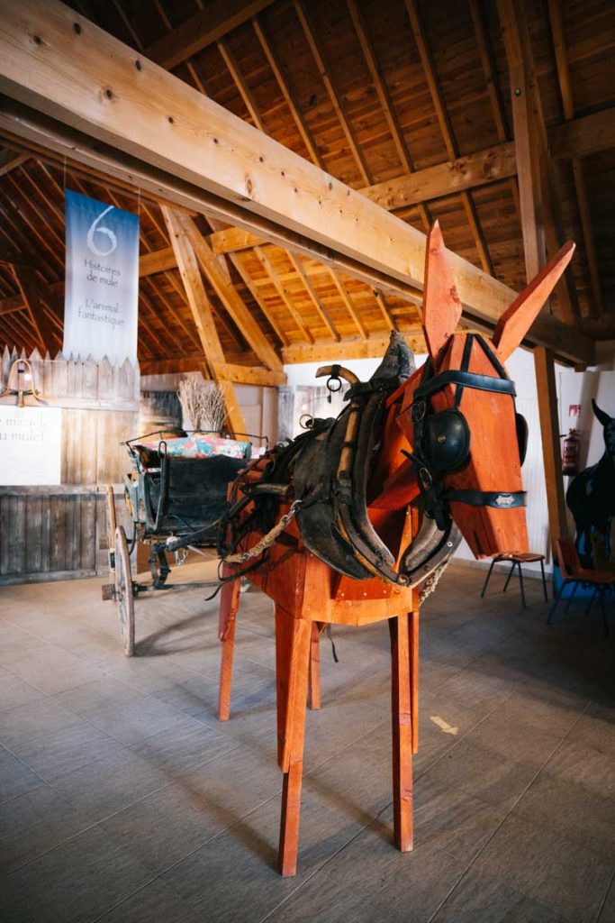 Exposition à la maison du Mulet de Seyne. crédit photo : Clara Ferrand - blog Wildroad
