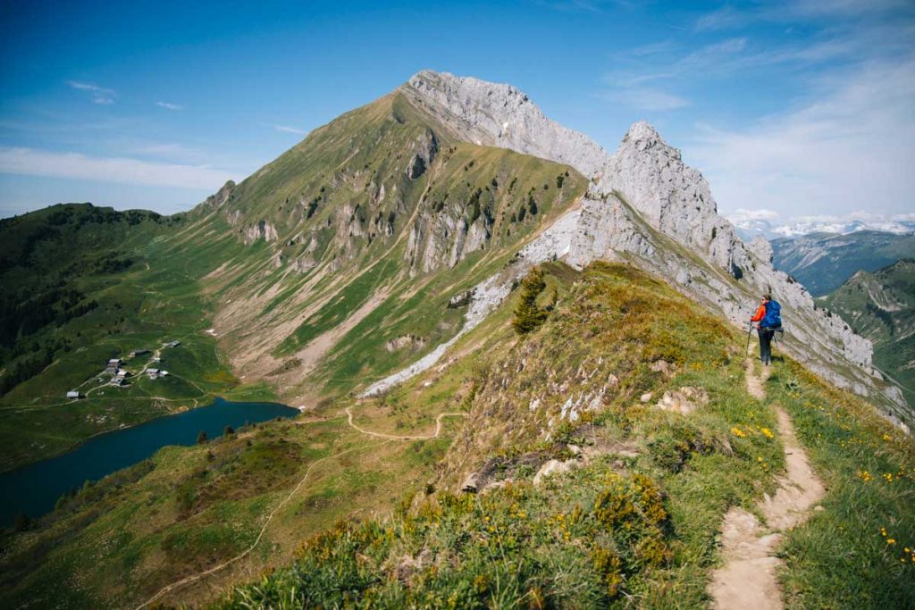 La randonnée du lac de Lessy par l'aiguille Verte. crédit photo : Clara Ferrand - blog Wildroad