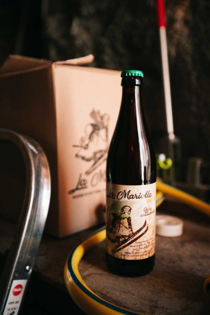 La brasserie artisanale de la Mariolle. crédit photo : Clara Ferrand- blog Wildroad