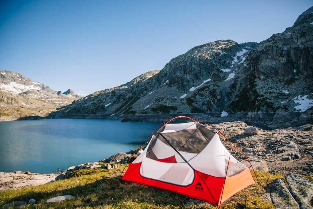 Bivouac autour des lacs des 7 Laux en Isère. crédit photo : clara ferrand - blog Wildroad