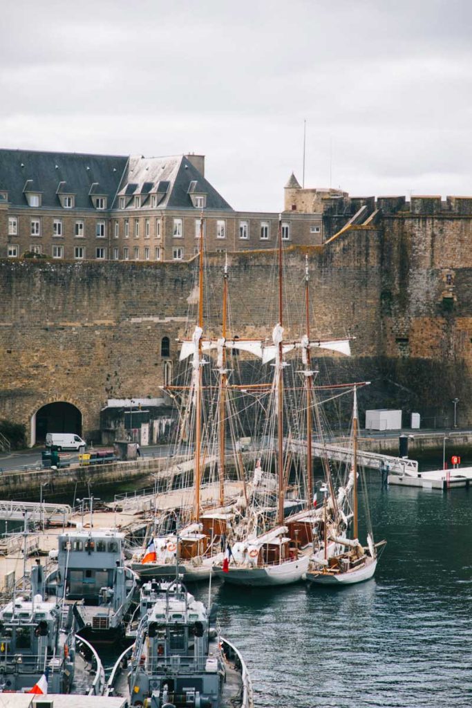 Le port de Brest et son centre-ville en une journée. crédit photo : Clara Ferrand - blog Wildroad