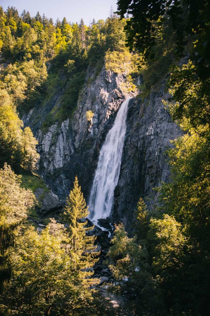 La cascade de la Muzelle. crédit photo : Clara Ferrand - blog Wildroad