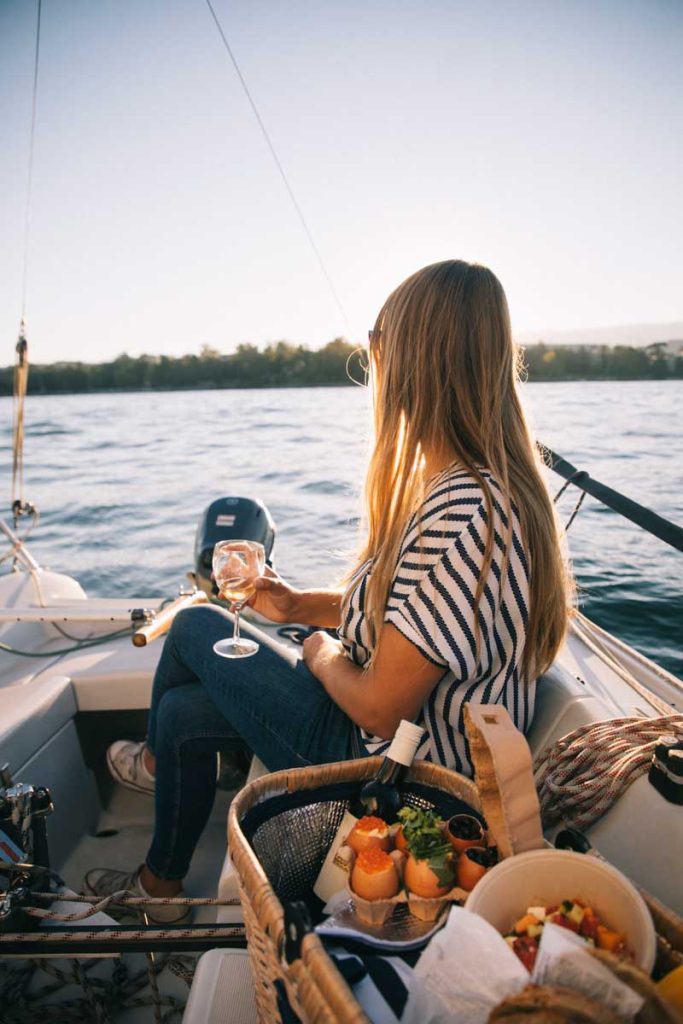 Faire une croisière en bateau sur le lac de Genève. crédit photo : Clara Ferrand- blog Wildroad