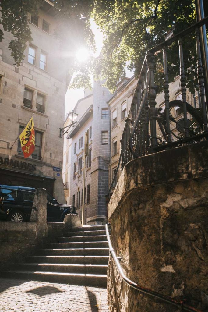 Visiter Genève et sa vieille ville en un jour. crédit photo : Clara Ferrand - blog WIldroad