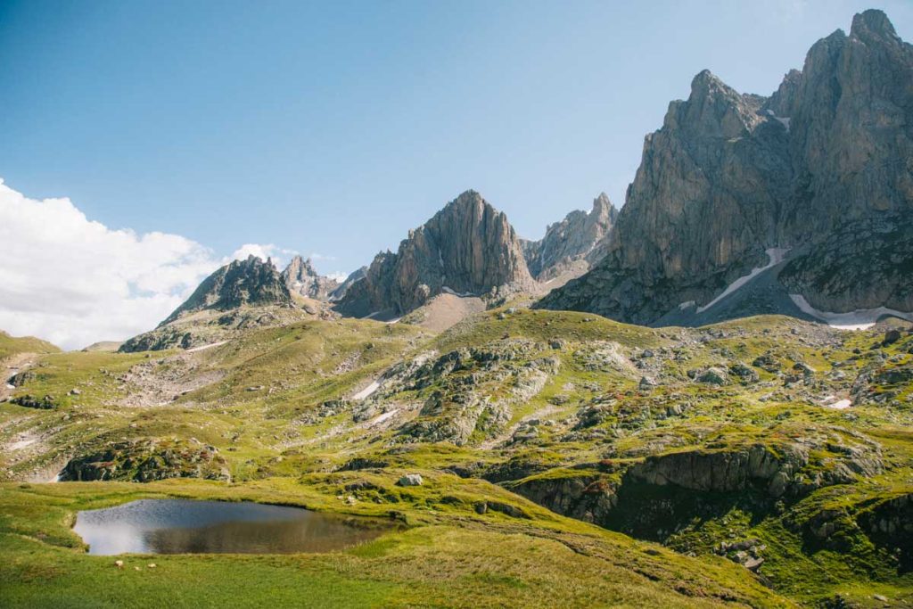 Itinéraire du tour du massif des Cerces. crédit photo : Clara Ferrand - blog Wildroad