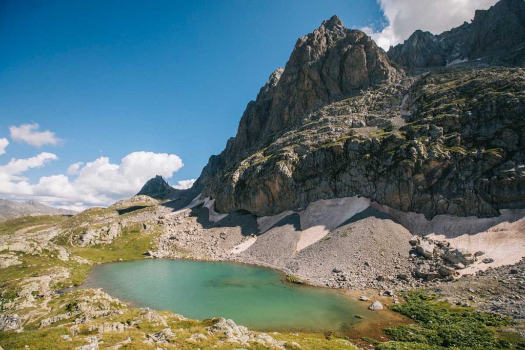 Le lac de la Clarée. crédit photo : Clara Ferrand - blog Wildroad